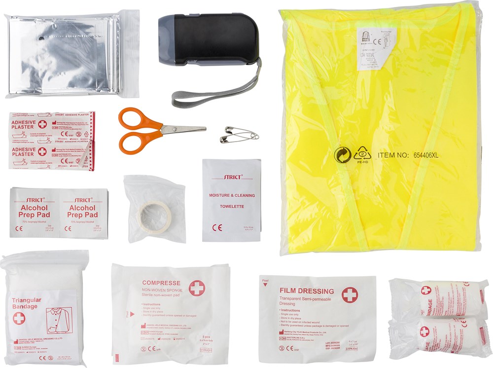 Auto-Erste-Hilfe-Set Hazel | 40 Teile | Nur EU