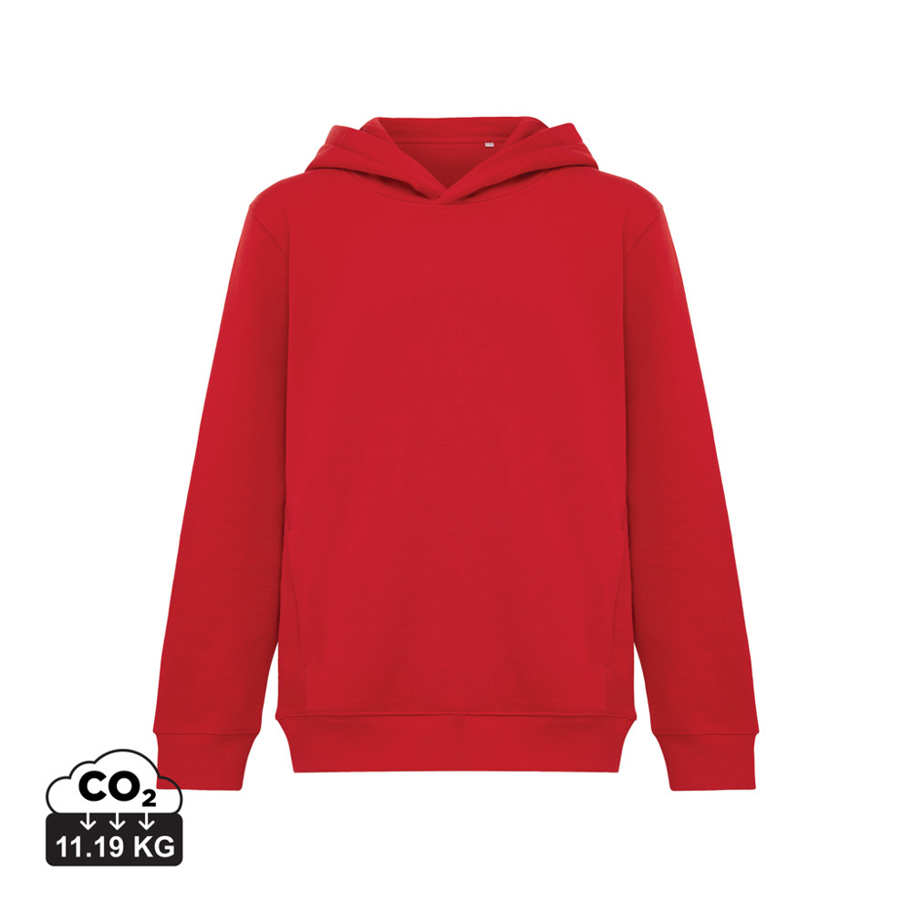 IQONIQ Yengo KidsHoodie mit Seitentaschen aus rec. Baumwolle