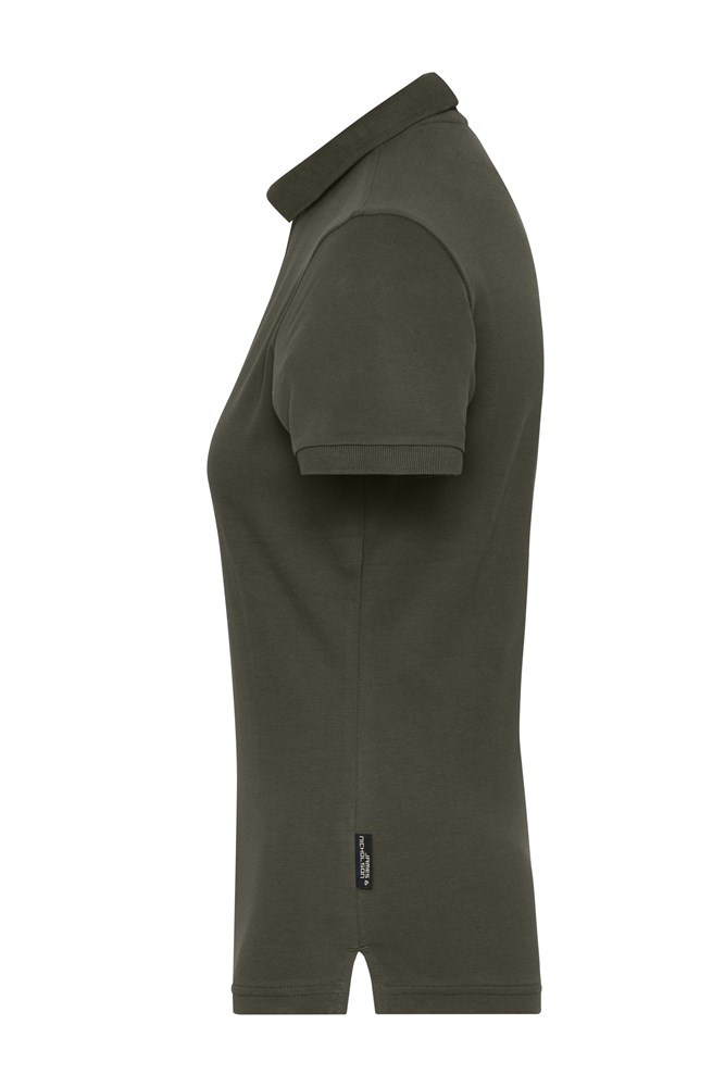 Ladies' ORGANIC Stretch-Polo Work - SOLID -   OCS Blended