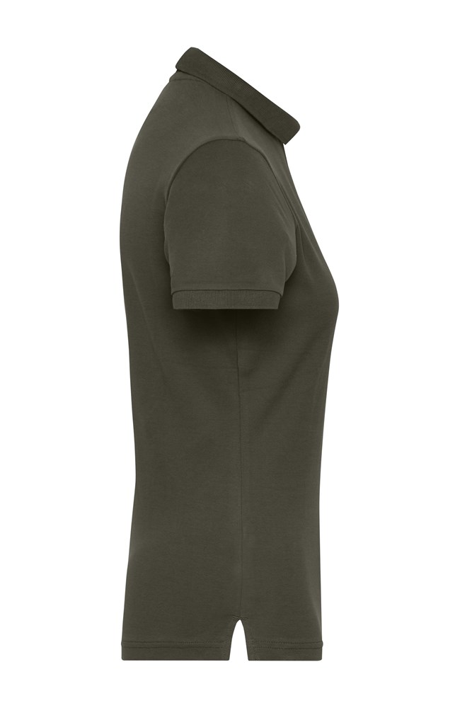 Ladies' ORGANIC Stretch-Polo Work - SOLID -   OCS Blended